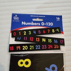 Classroom number line 0-120 NWT